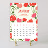 2025 Birth Month Flowers Desktop Calendar
