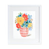 Poppies in Vase - Fine Art Print