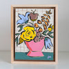 Today I Will Have a Fresh Start - 6x8" Framed Original Painting - 2021 - FREE SHIPPING