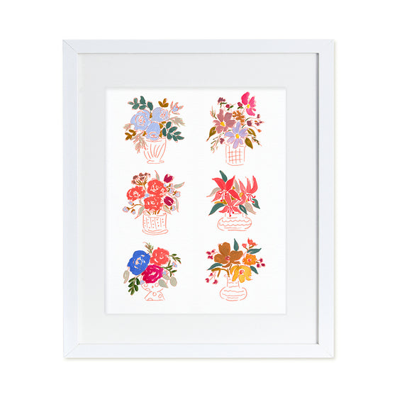 Mini Floral Studies no. 2 - Fine Art Print