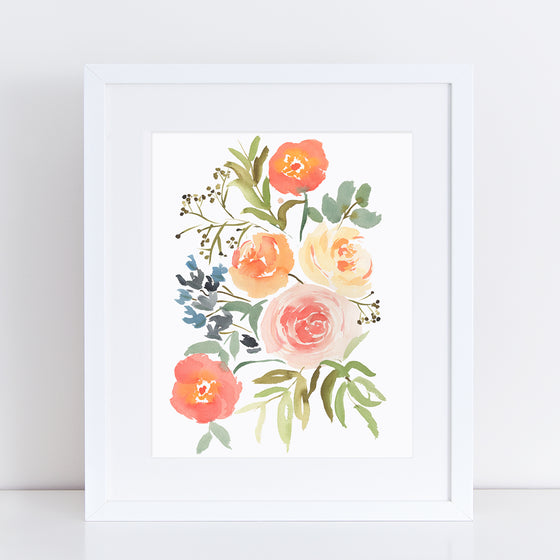 Ranunculus Bouquet - Fine Art Print