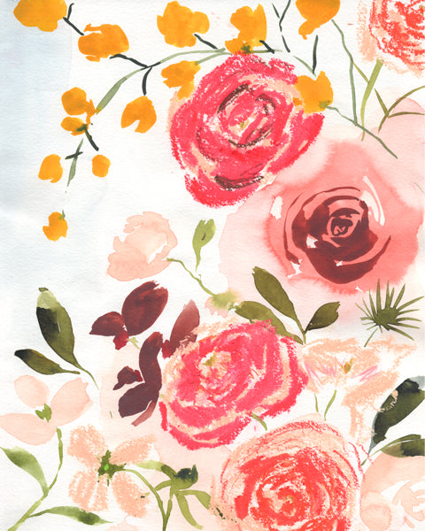 Rose Garden - Fine Art Print