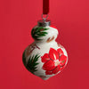 Poinsettias - Hand-Painted Ornament