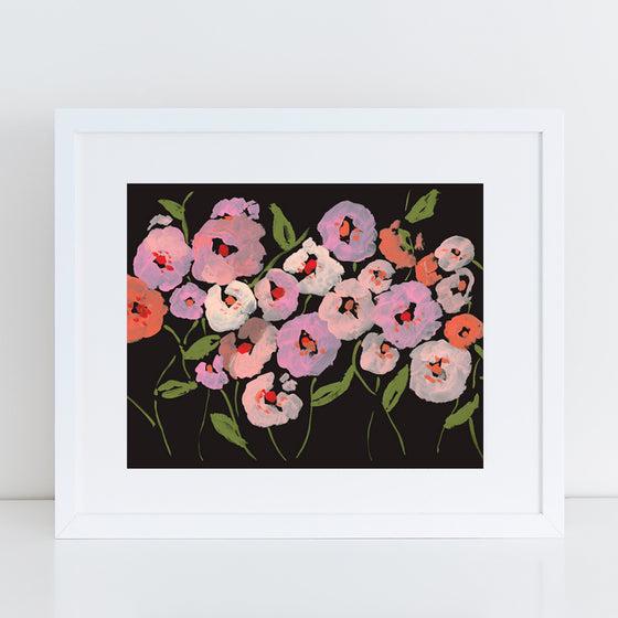 Poppies at Night - Fine Art Print