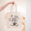 Bunch of Flowers Canvas Tote Bag